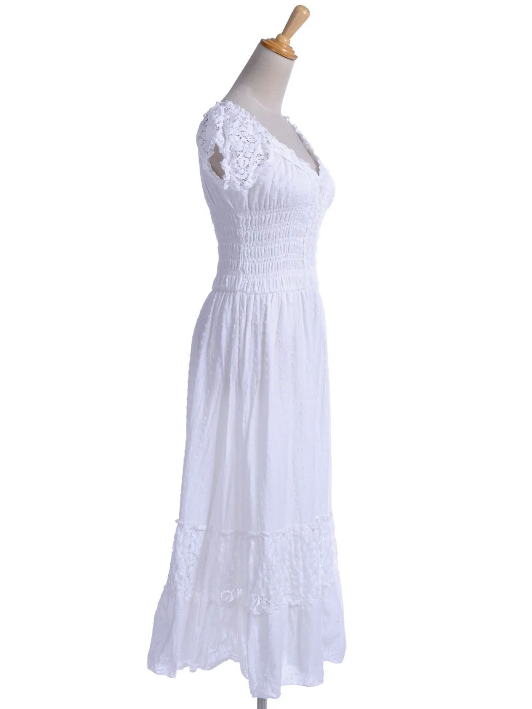Renaissance Boho Lace Maxi Dress - Image 81
