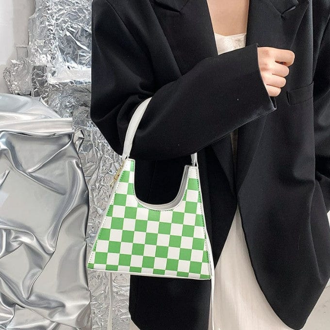 Retro Abstract Graphic Patterned Hand Bag - Image 4