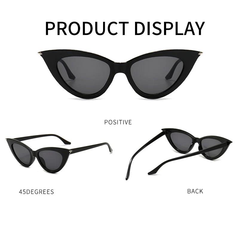 Retro Cat Eye Sunglasses for Women - Image 12