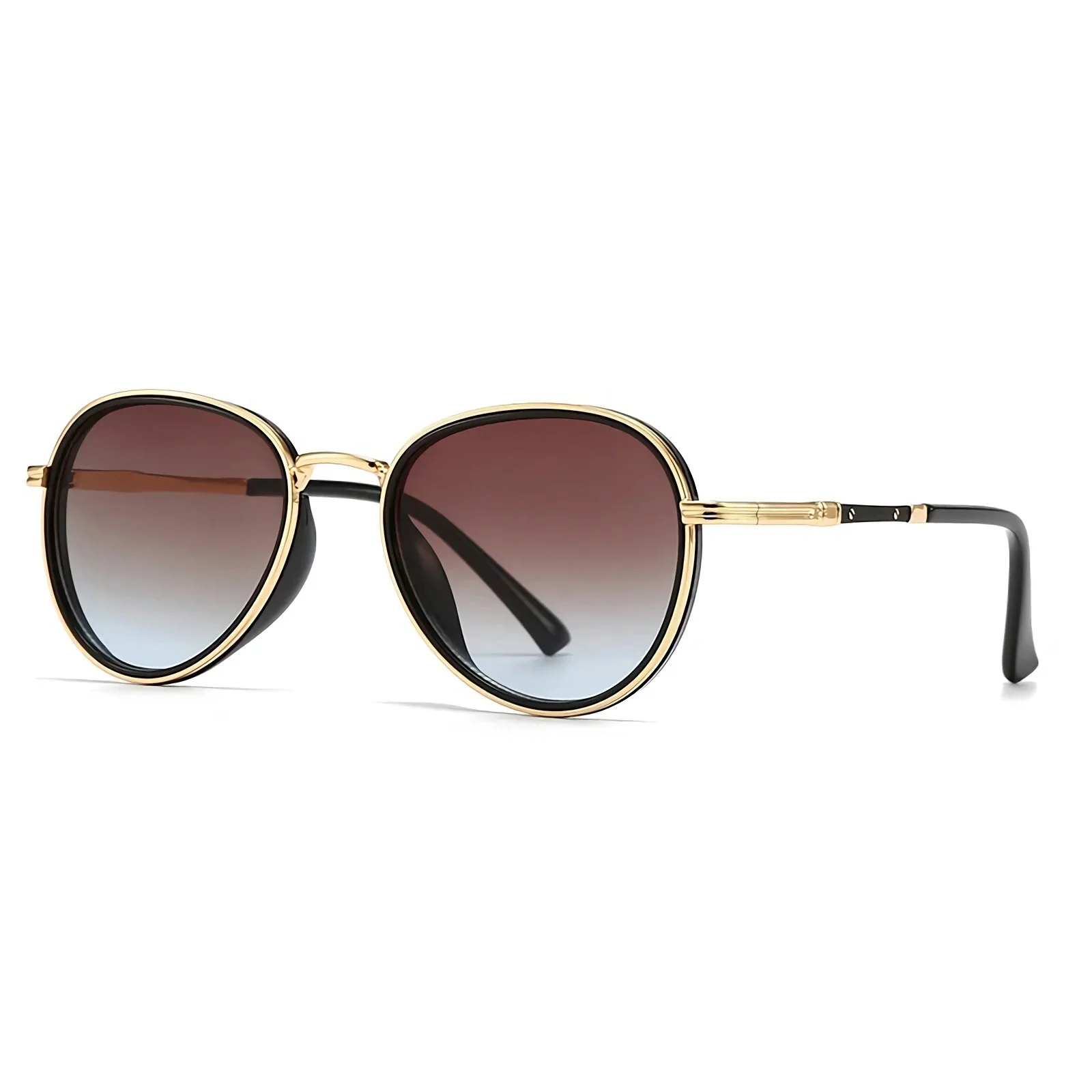Retro Gradient Pilot Sunglasses - Image 12