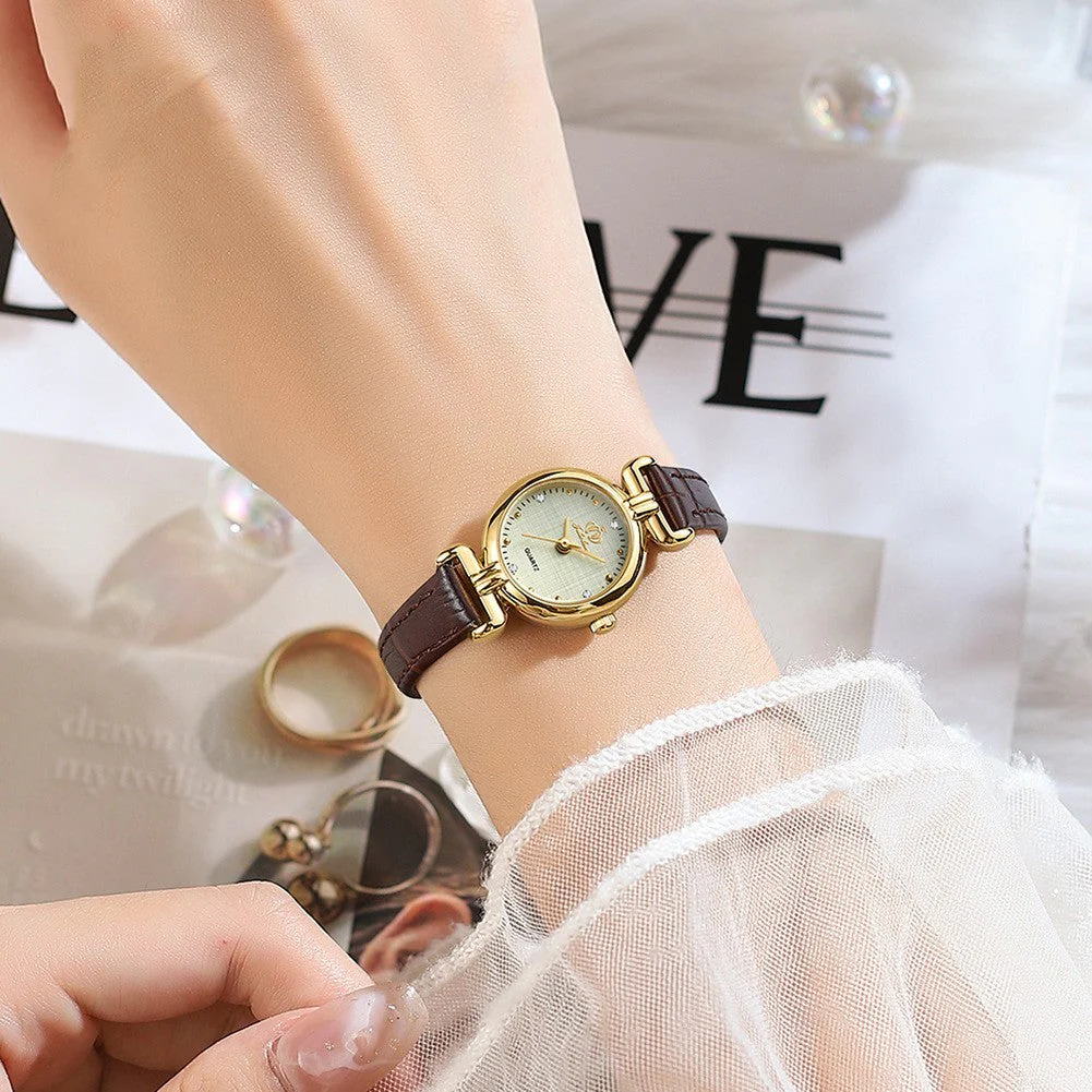 Retro Lightweight Small Kit Exquisite Watch Belt Quartz Watch - Image 3