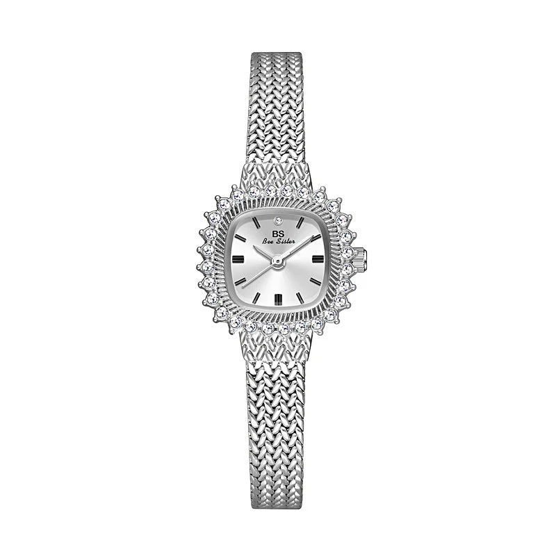 Retro Lucky Small Square Wheat Mini Watch - Image 7