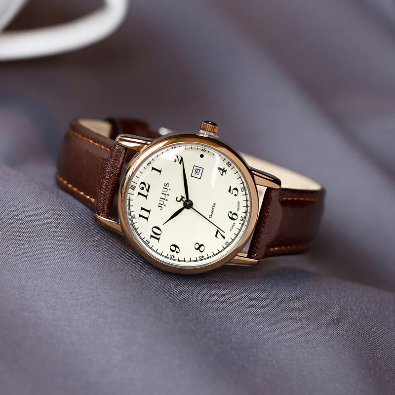 Retro Simple Digital Calendar Casual Watch - Image 5