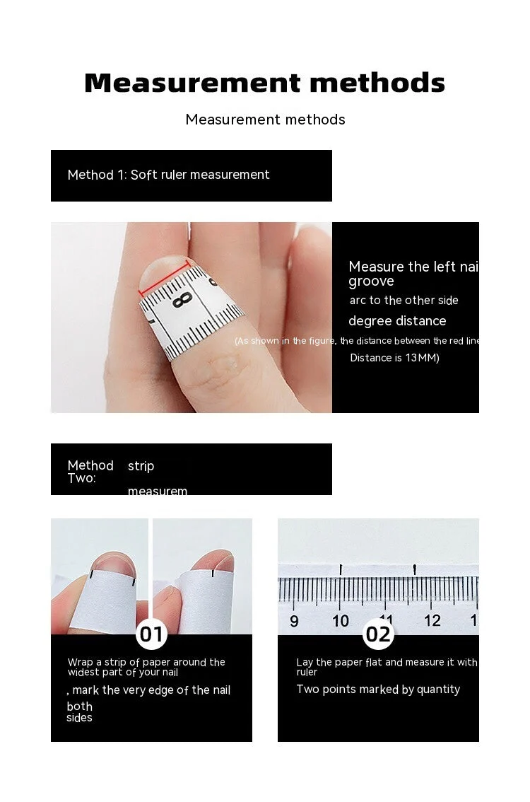 Rhinestone Handmade Wear Nail Stickers - Image 9