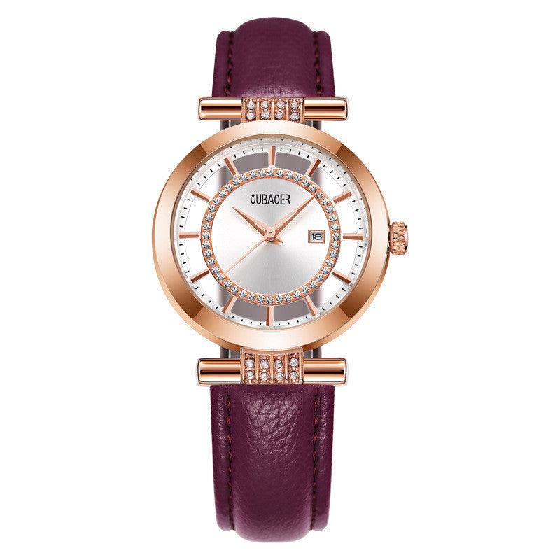 Rhinestone Personalized Hollow Watch - Image 3