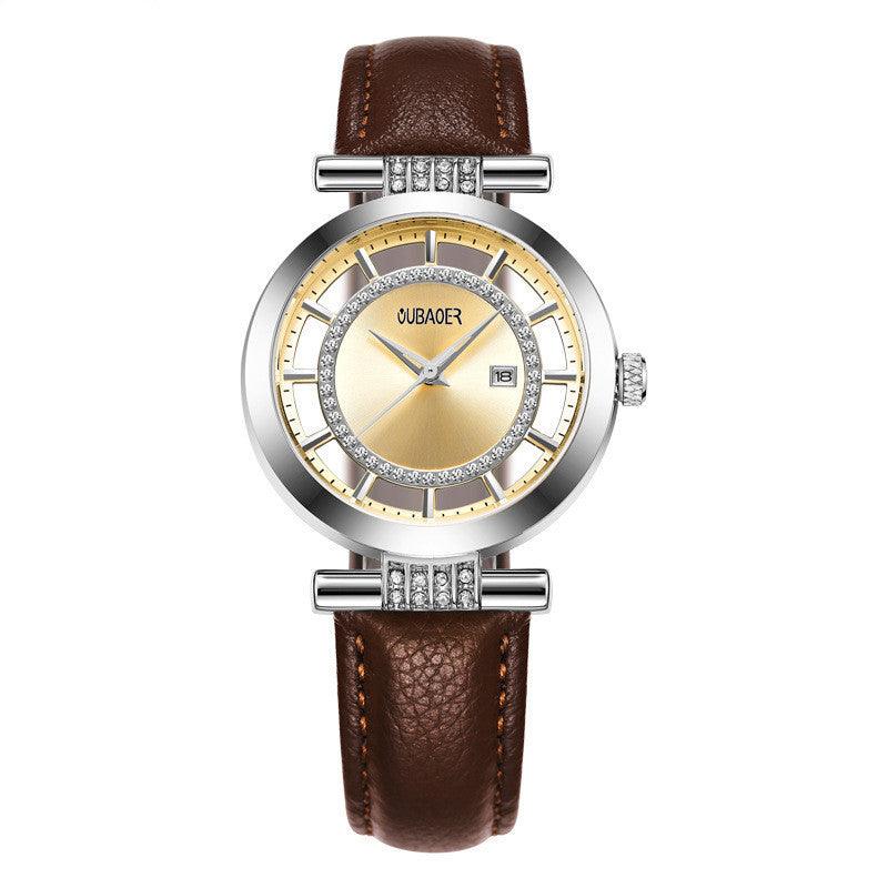 Rhinestone Personalized Hollow Watch - Image 4