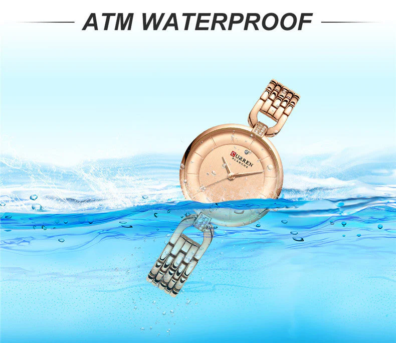 Rhinestone Watch Waterproof Quartz Watch Rhinestone-encrusted - Image 10