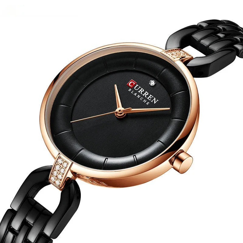 Rhinestone Watch Waterproof Quartz Watch Rhinestone-encrusted - Image 2