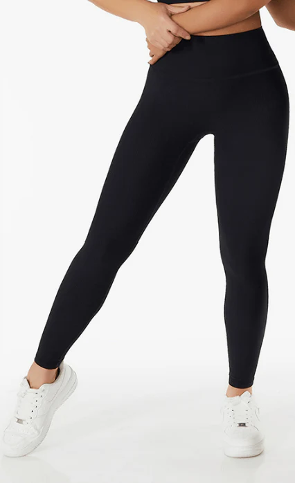 Ribbed High Rise Contouring Lifting Fitness Leggings - Image 13