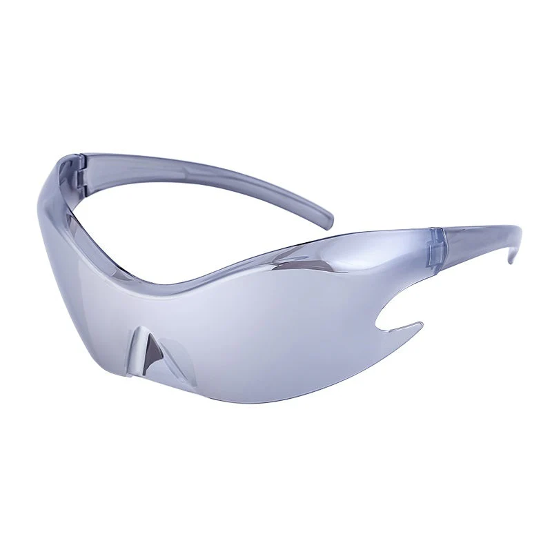 Rimless Cyberpunk Gradient Mirror Sunglasses - Image 8
