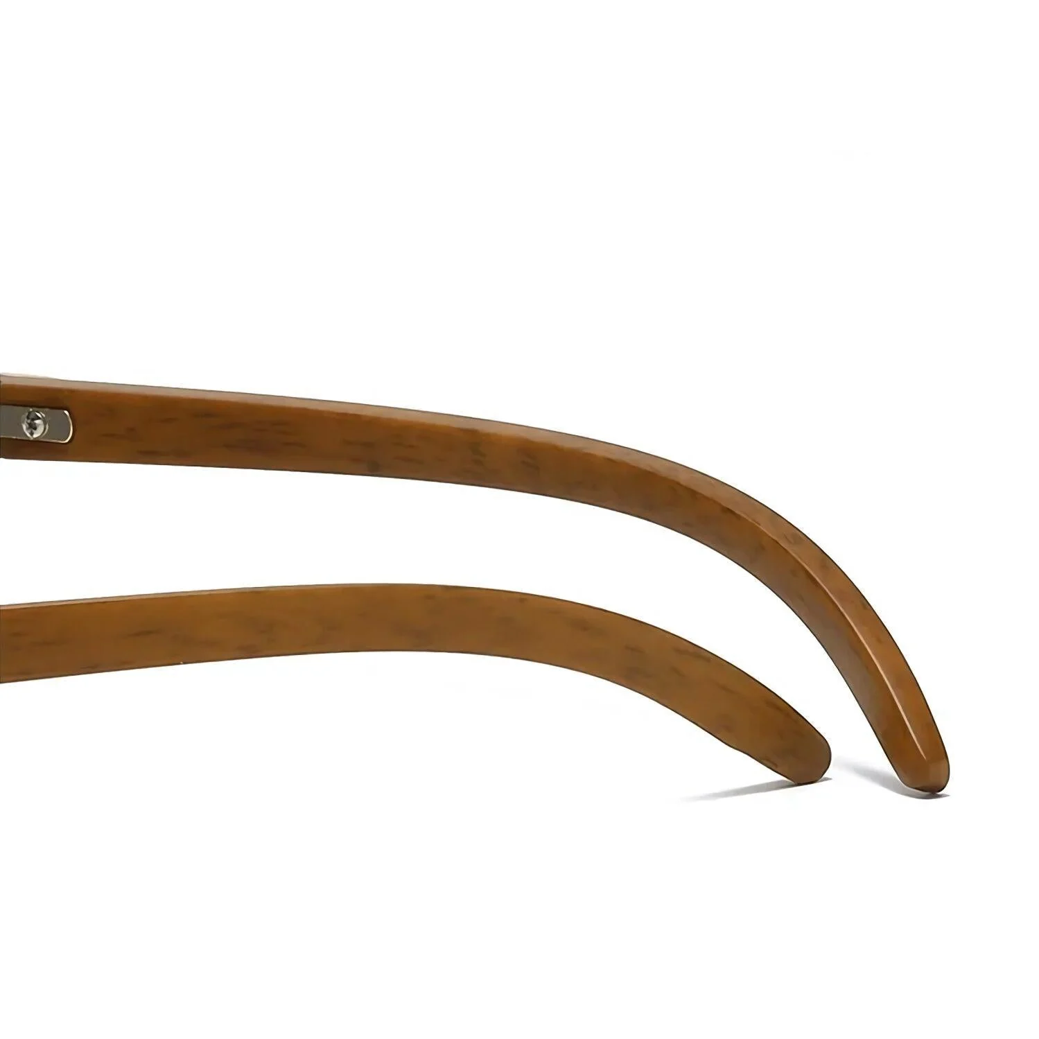 Rimless Wooden Sunglasses - Image 12