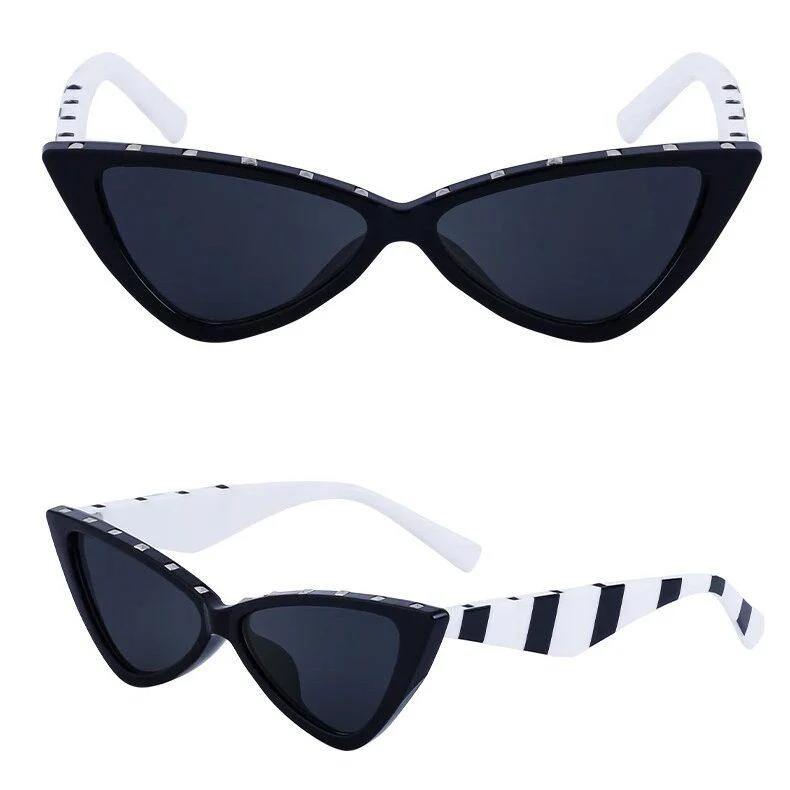 Rivet Cat Eye Sunglasses - Image 11