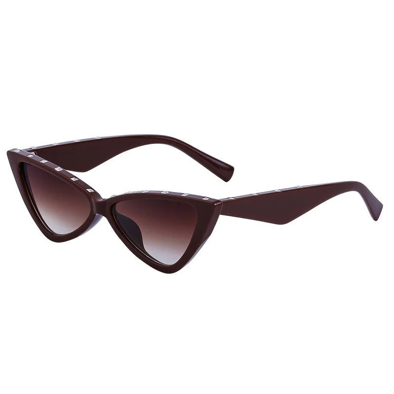 Rivet Cat Eye Sunglasses - Image 5