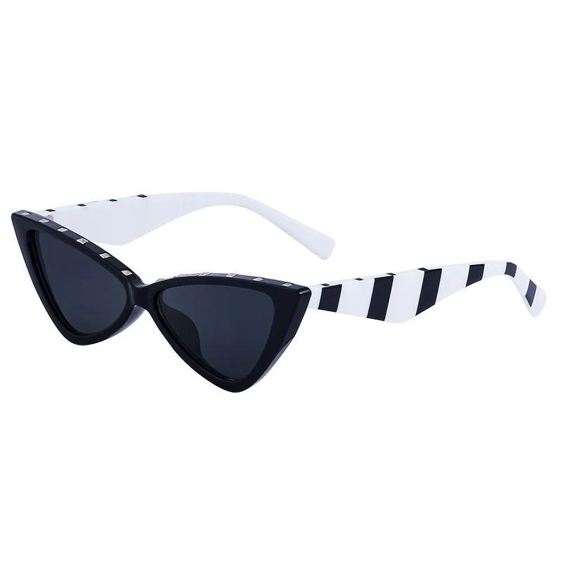 Rivet Cat Eye Sunglasses - Image 6