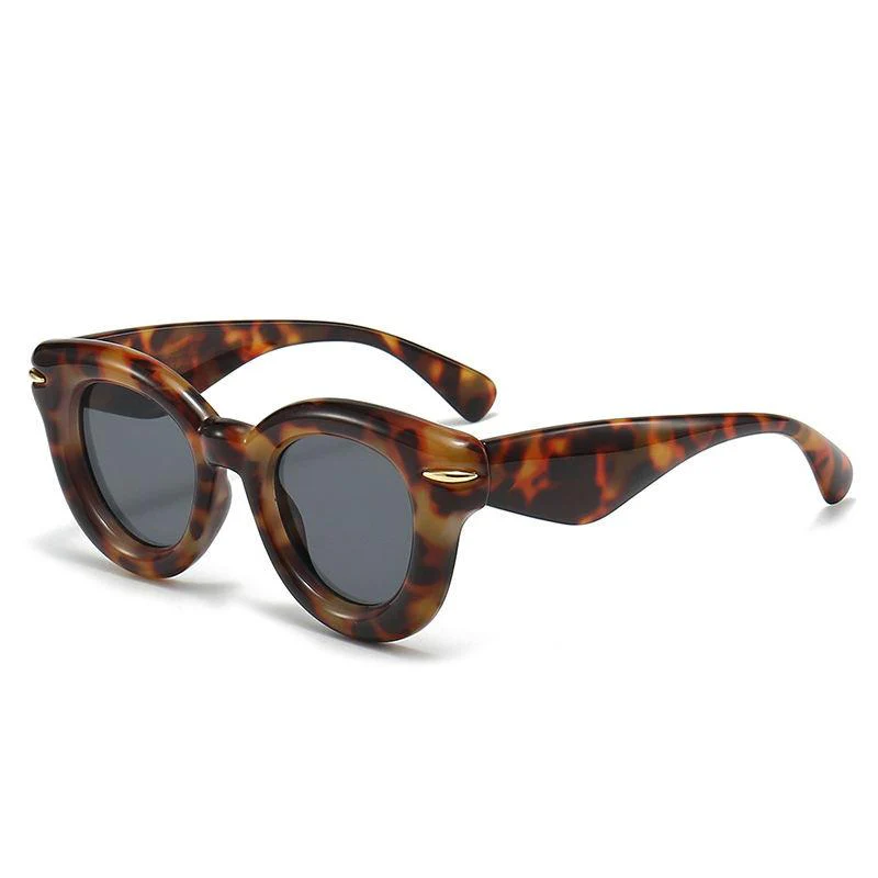 Round Punk Sunglasses - Image 5