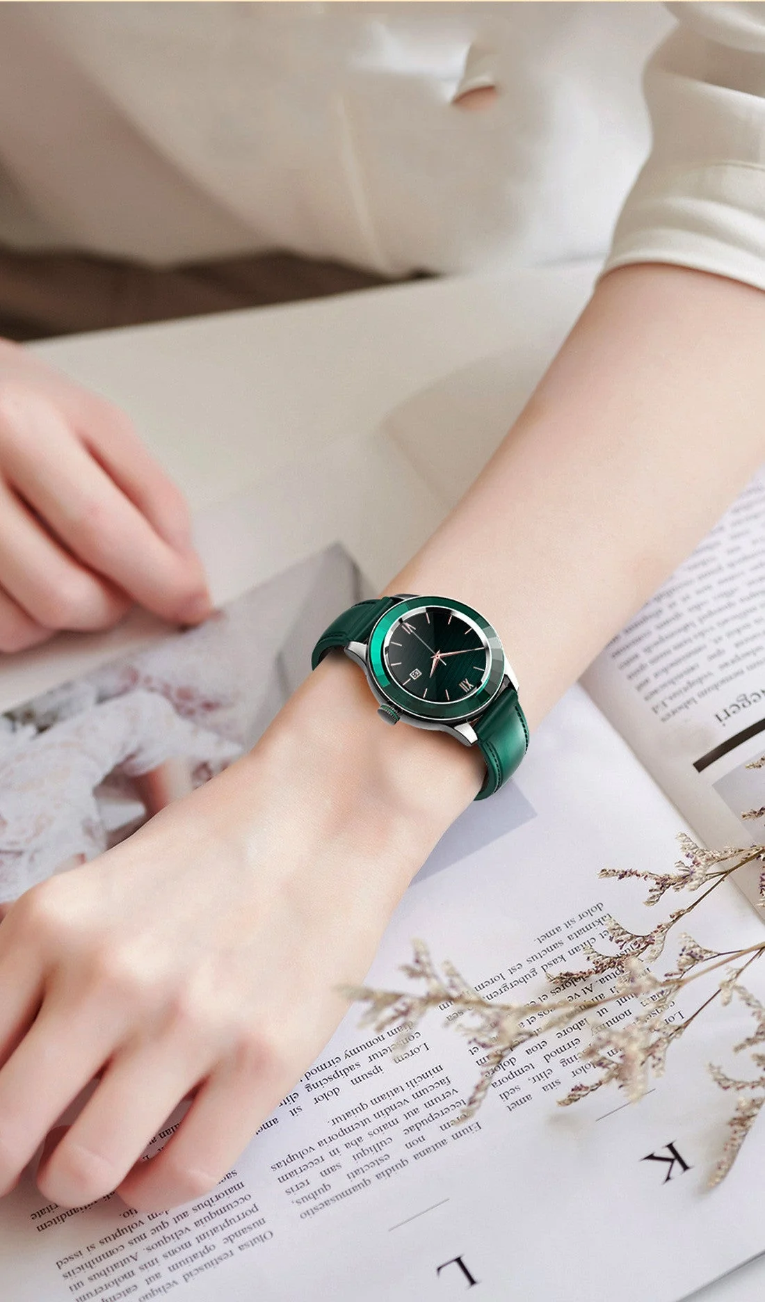 S09 Smart Watch Female Round Touch Screen Ip67 Waterproof Call Reminder Smart Watch - Image 7