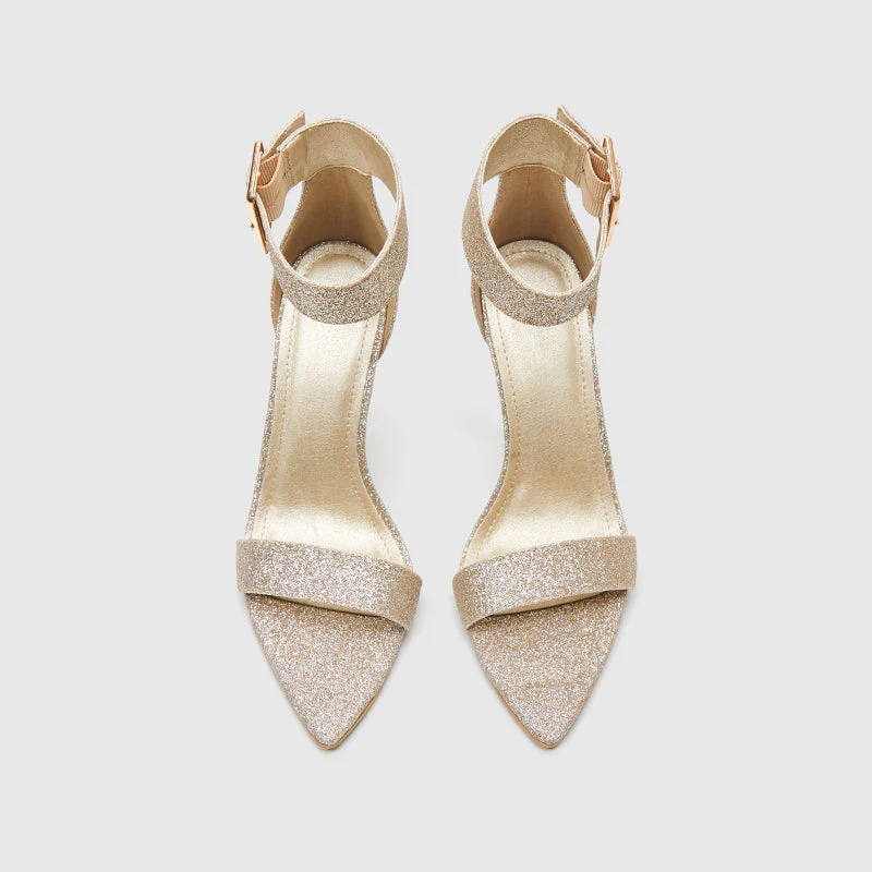 Pointy Toe Ankle Strap Heeled Sandals - Image 25