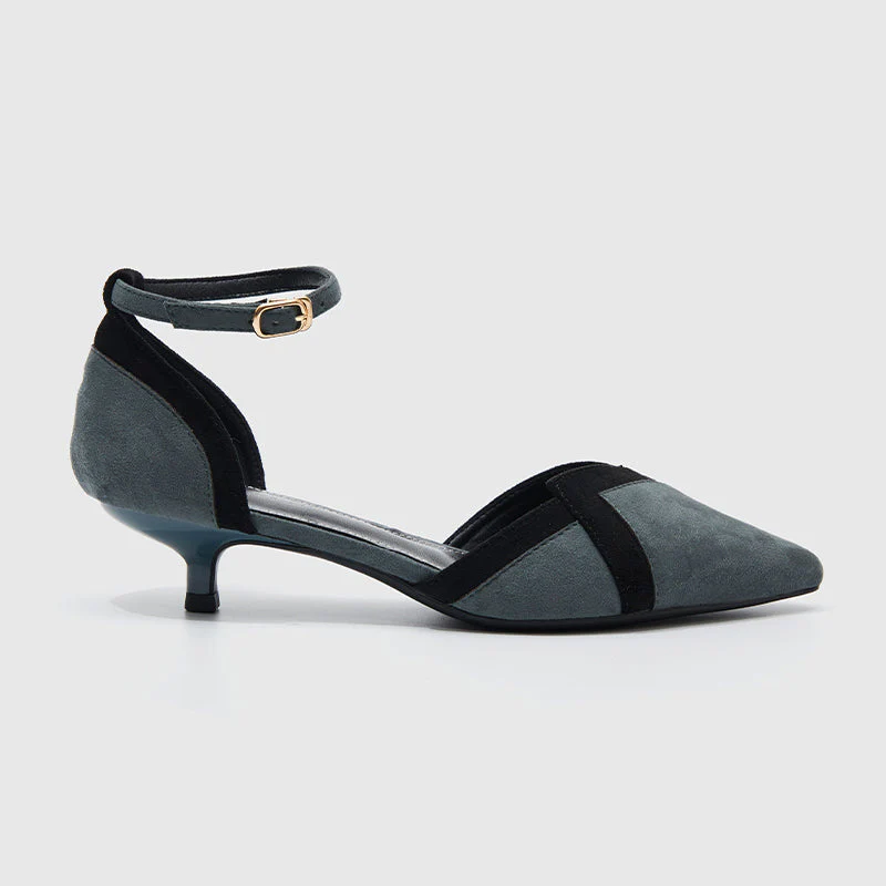 Pointy Toe Pumps Green - Image 2