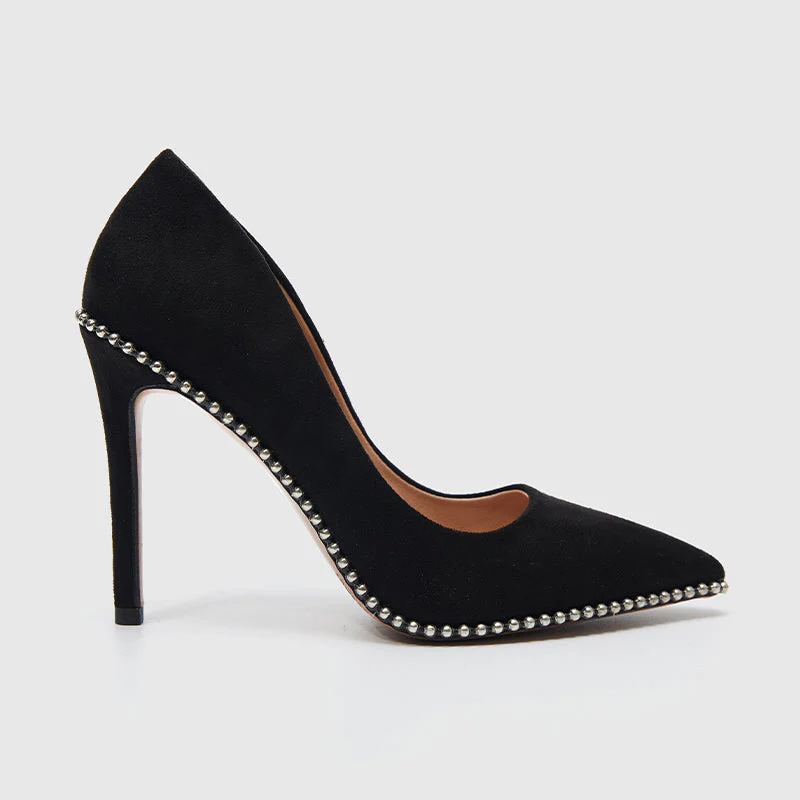 Pointy Toe Pumps Black - Image 2