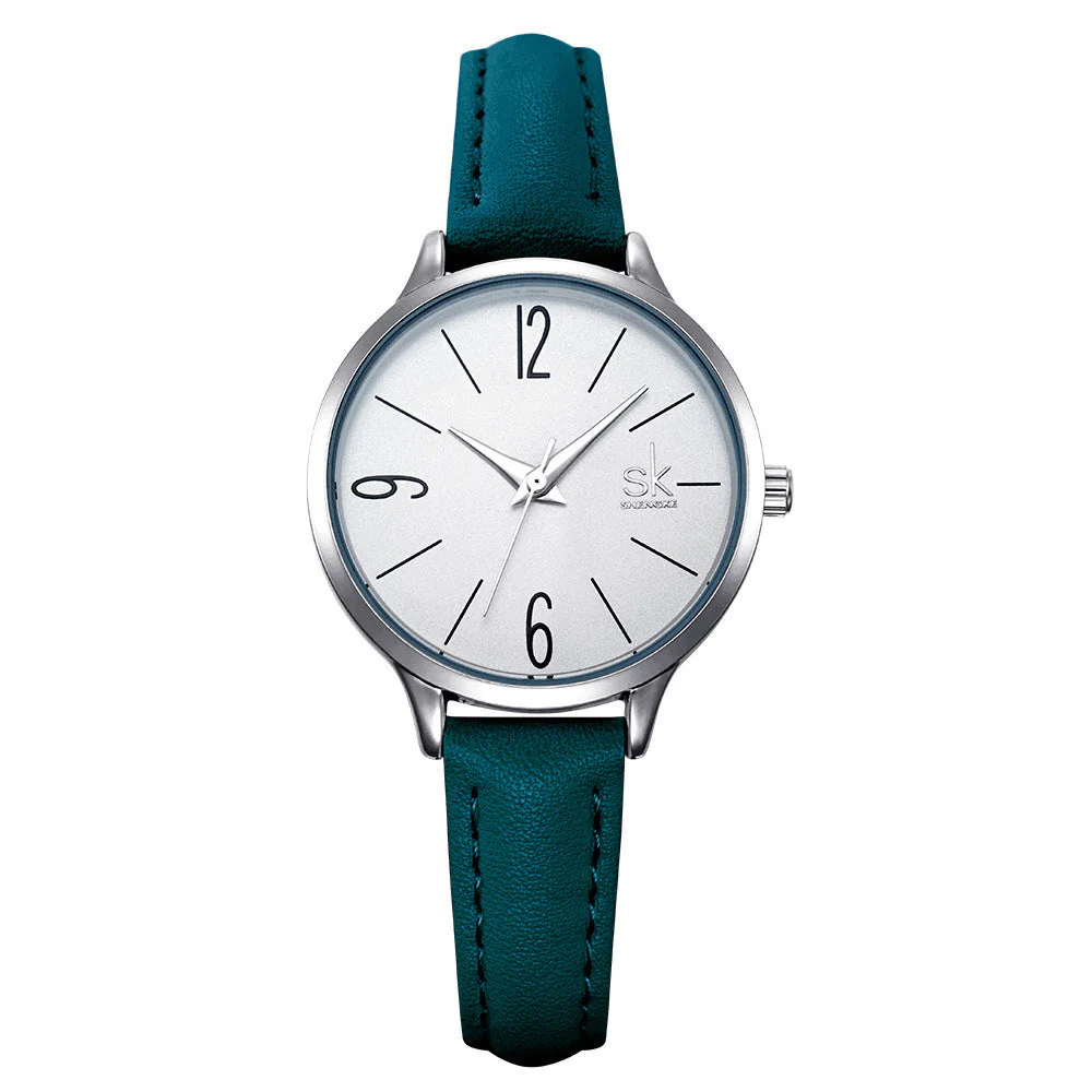 Shengke Leather Strap Ladies Watch - Image 3