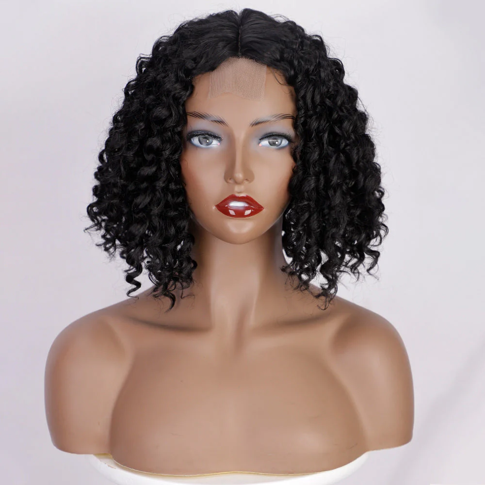 Short Curly African Small Curly Hair - Image 8