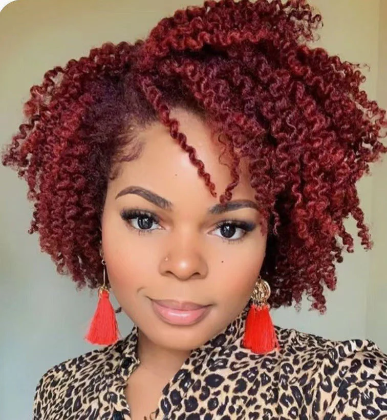 Short Curly Hair Is Divided Into Synthetic Wigs - Image 3