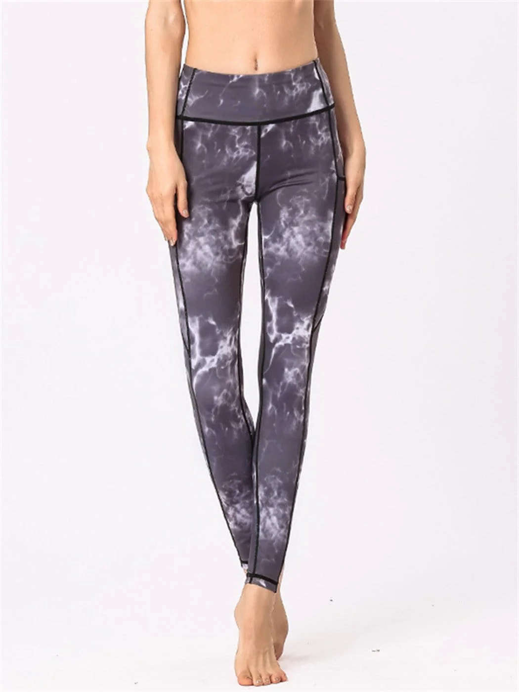 Side Pocket Camo Tights - Image 2