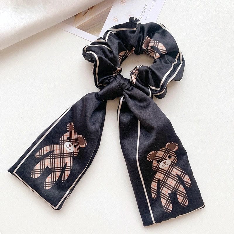 Silky Long Ribbon Scrunchy Variety - Image 3