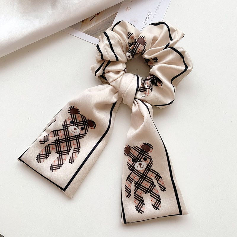 Silky Long Ribbon Scrunchy Variety - Image 4