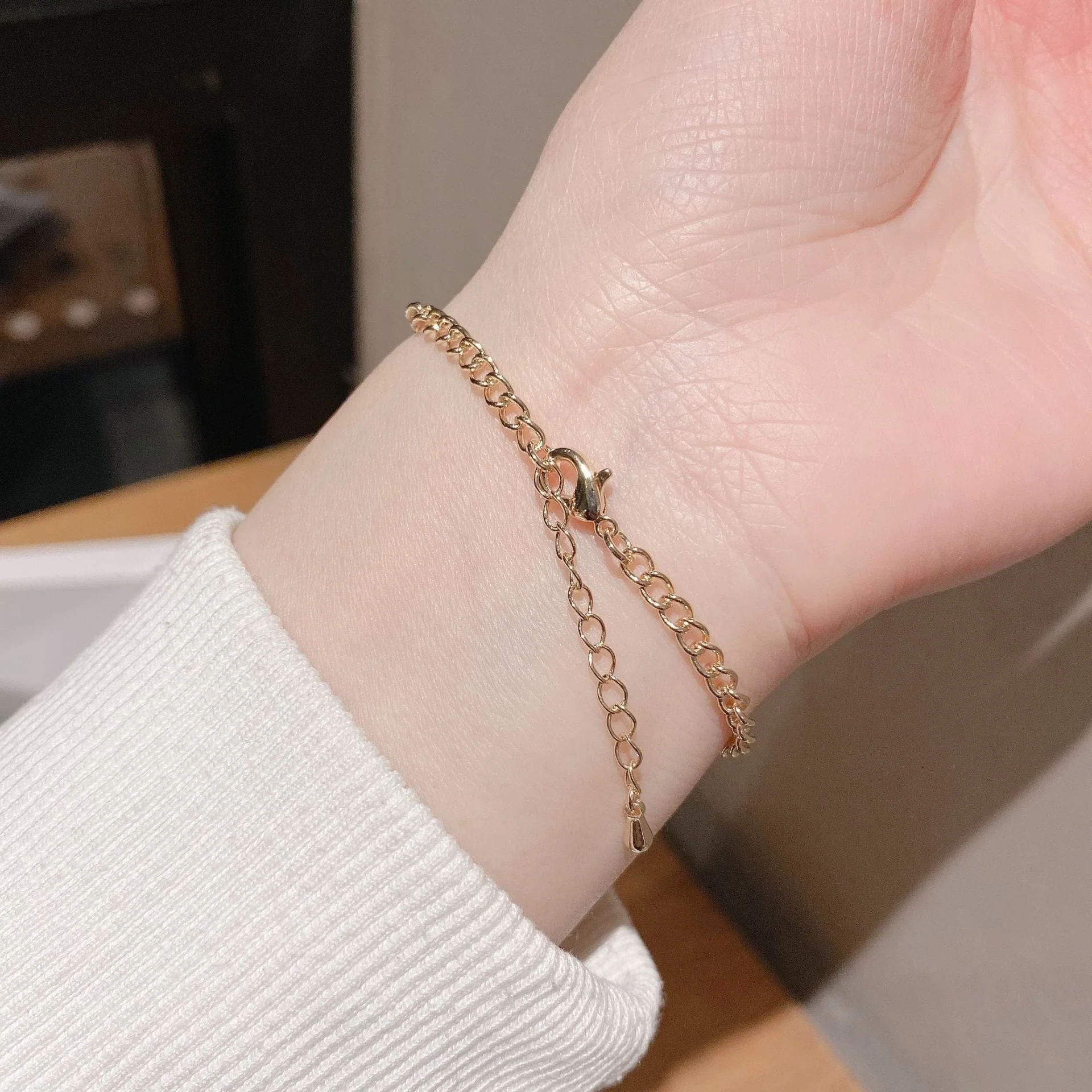 Silver Rollerball Gold Bracelet - Image 4