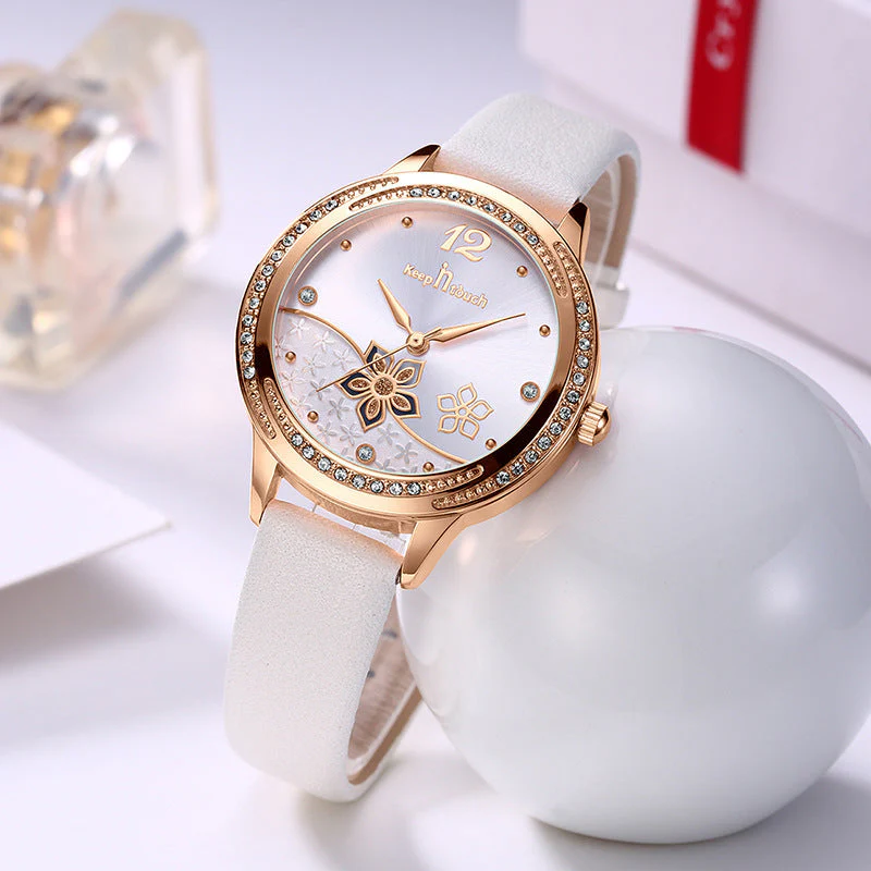 Simple And Flower Waterproof Watch Watch - Image 5