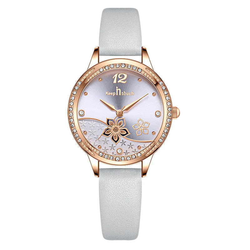 Simple And Flower Waterproof Watch Watch - Image 7
