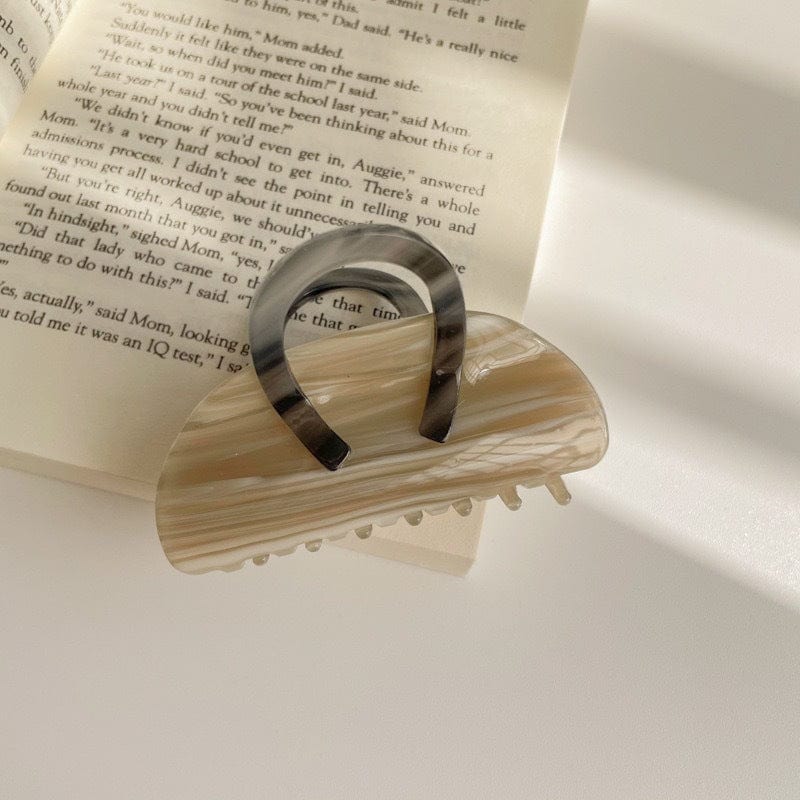 Simple Design Acrylic Hair Claw Variety - Image 3