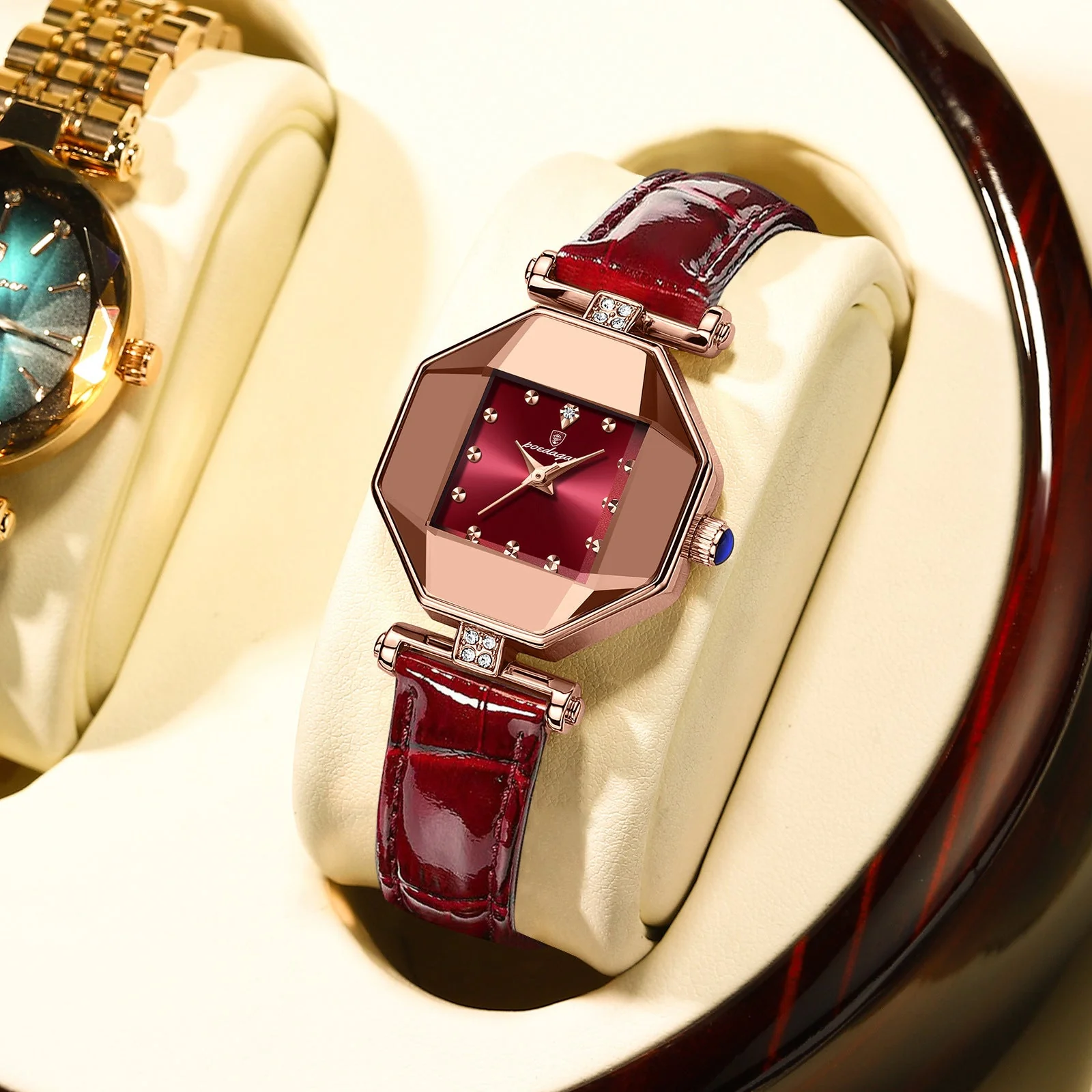 Simple Diamond Quartz Watch - Image 3
