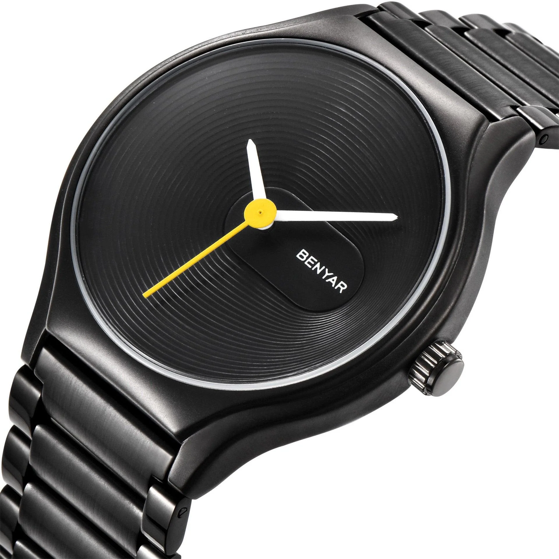 Simple Quartz Steel Band Watch - Image 4