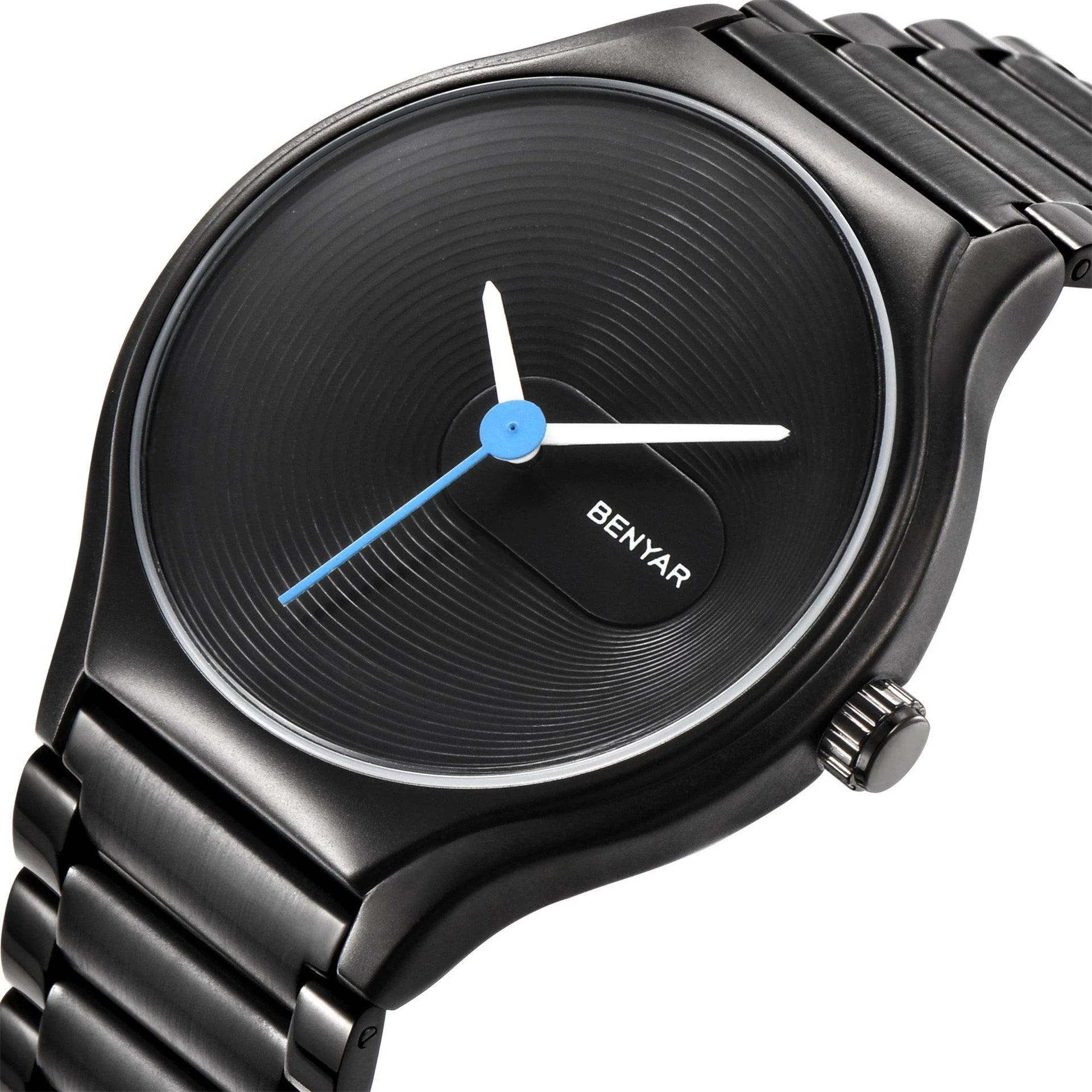 Simple Quartz Steel Band Watch - Image 6