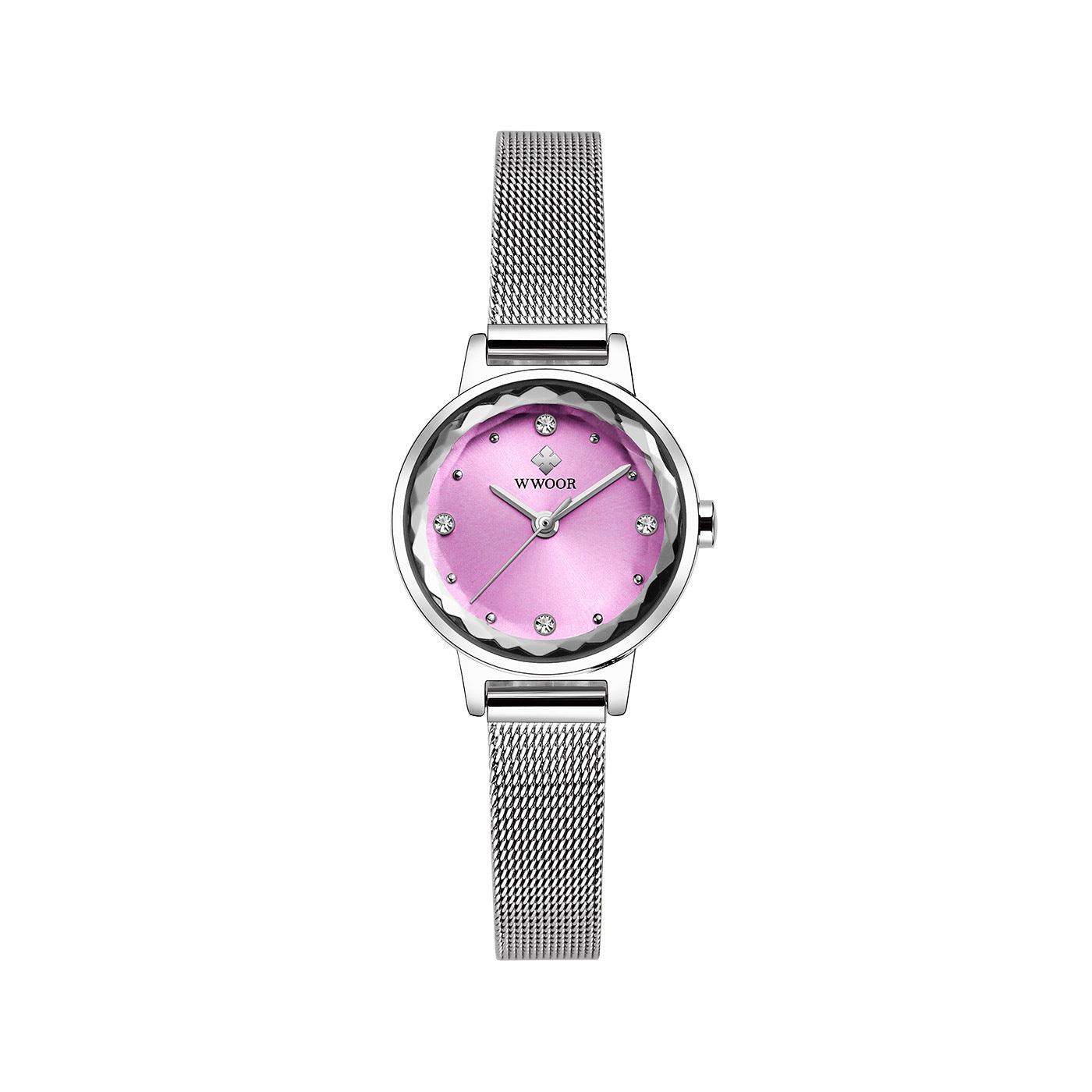 Simple Quartz Watch Mesh Strap - Image 2