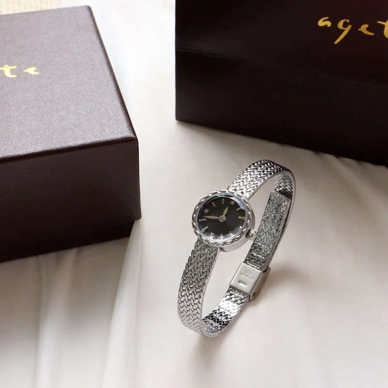Simple Retro Special Interest Light Luxury Small Gold Watch - Image 9