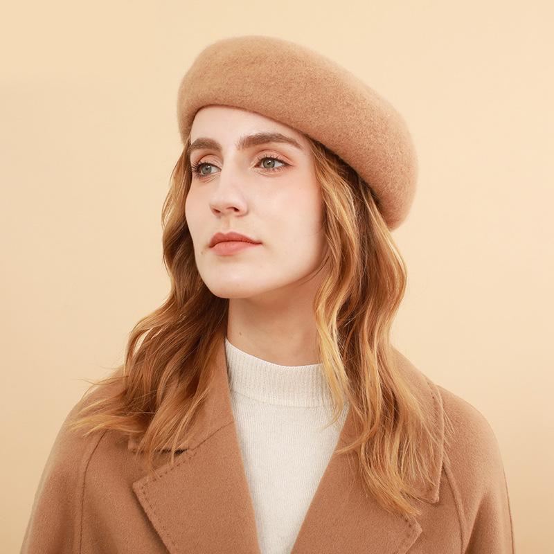 Simple Solid Beret - Image 4