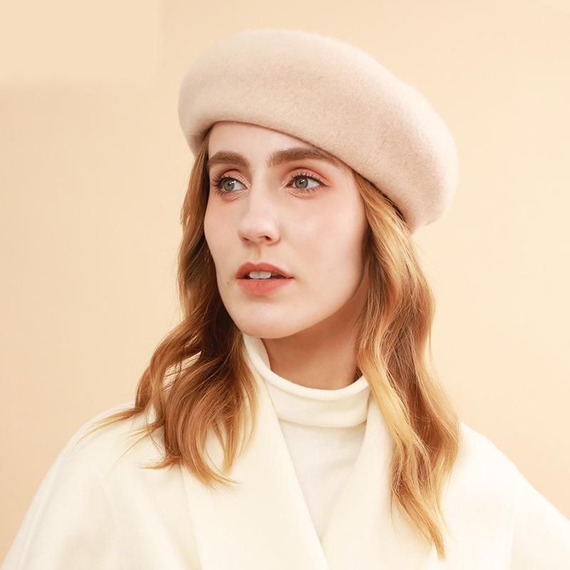 Simple Solid Beret - Image 7