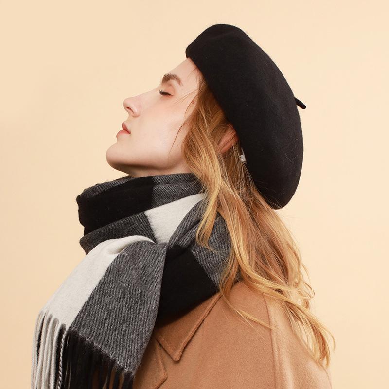 Simple Solid Beret - Image 9