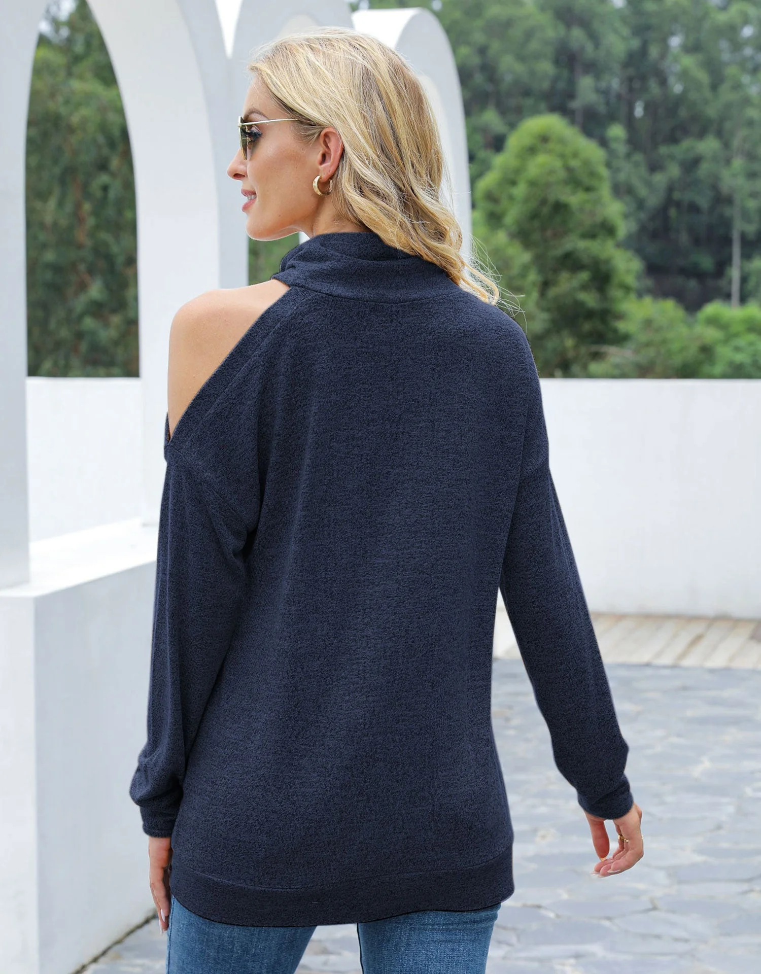 Single Cold Shoulder Long Sleeve - Image 12