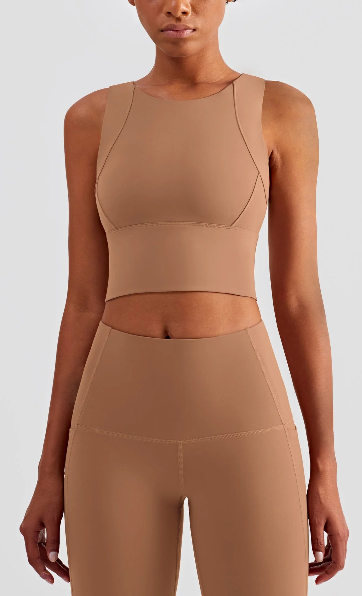 Sleeveless Cropped Tank Top - Image 13
