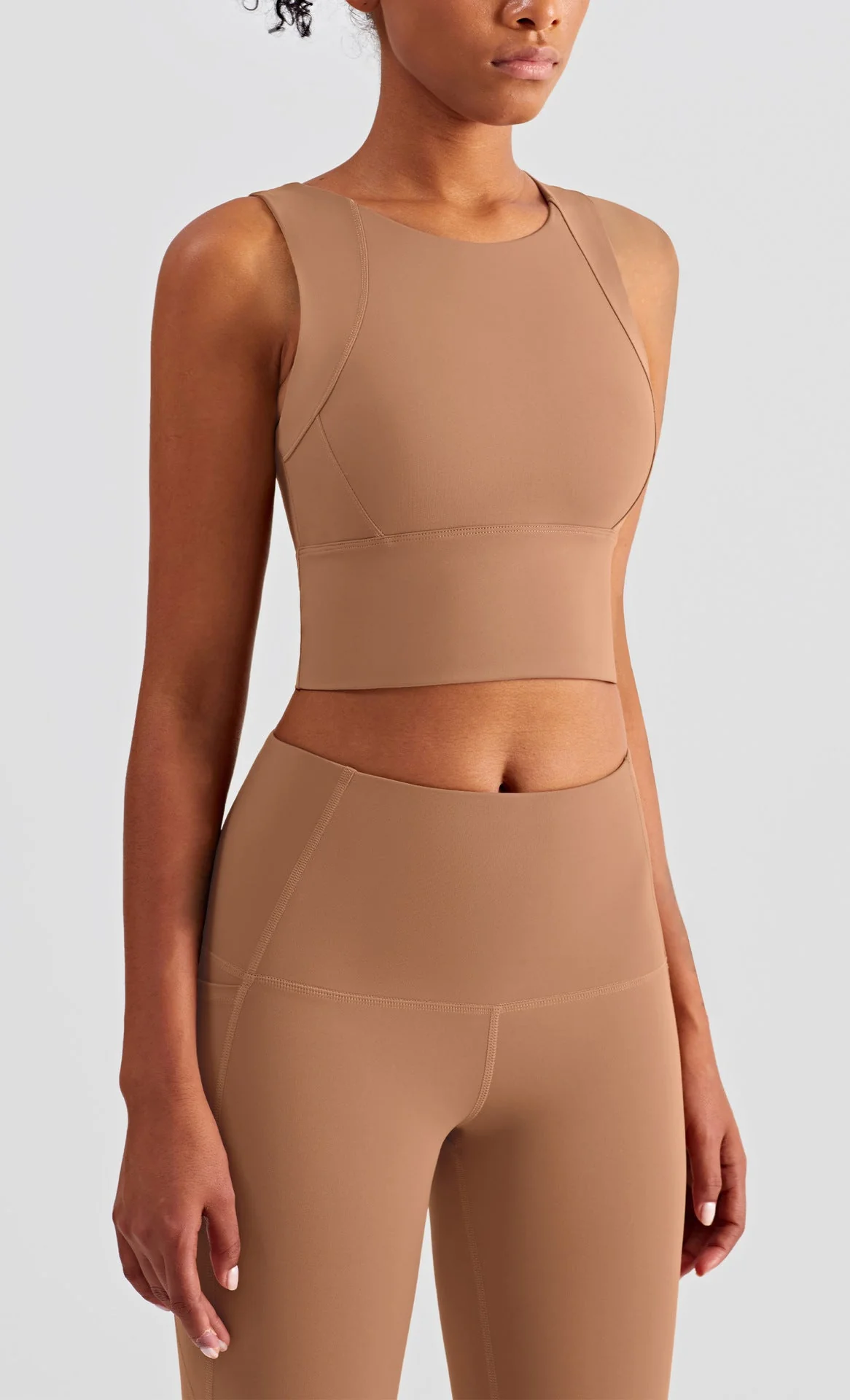 Sleeveless Cropped Tank Top - Image 14