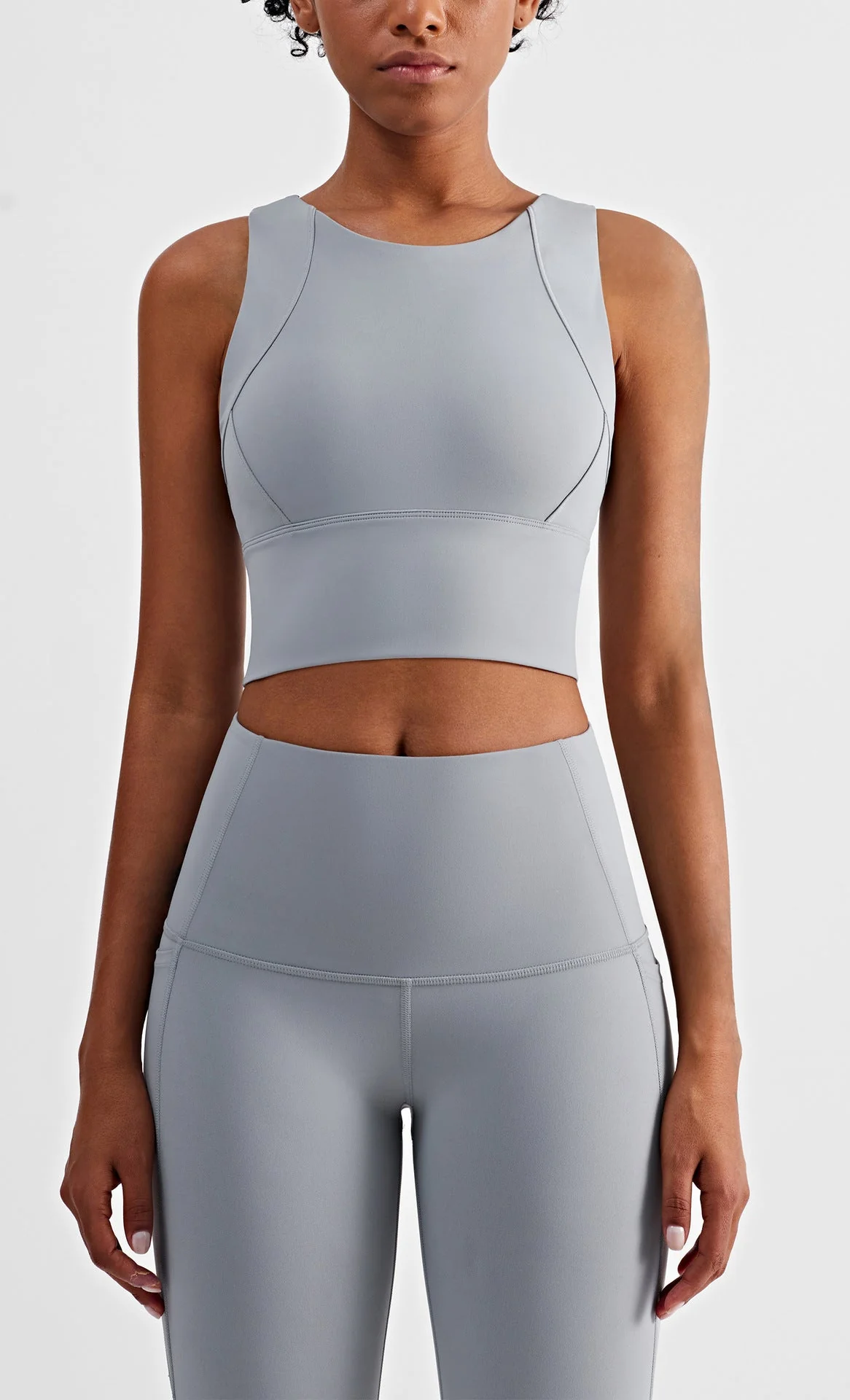 Sleeveless Cropped Tank Top - Image 4