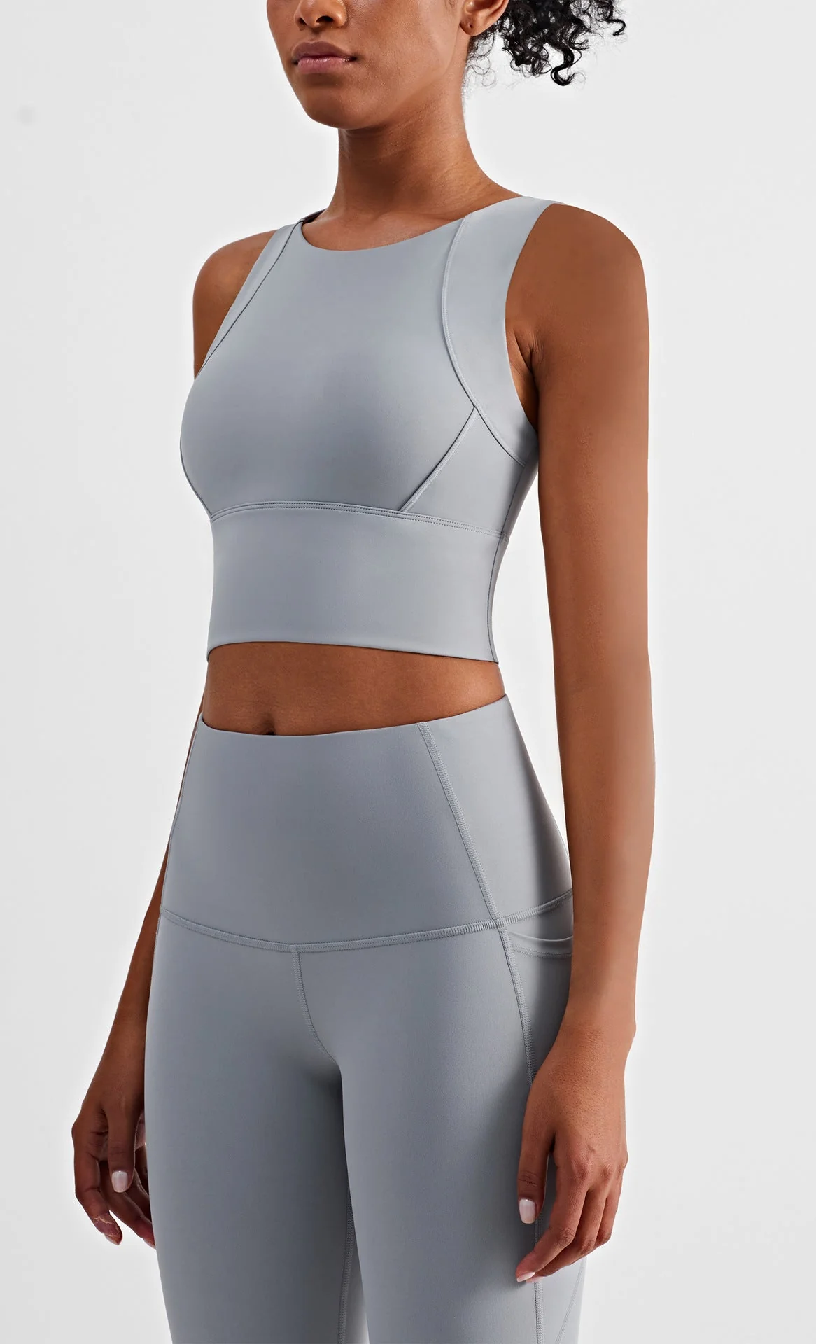Sleeveless Cropped Tank Top - Image 5