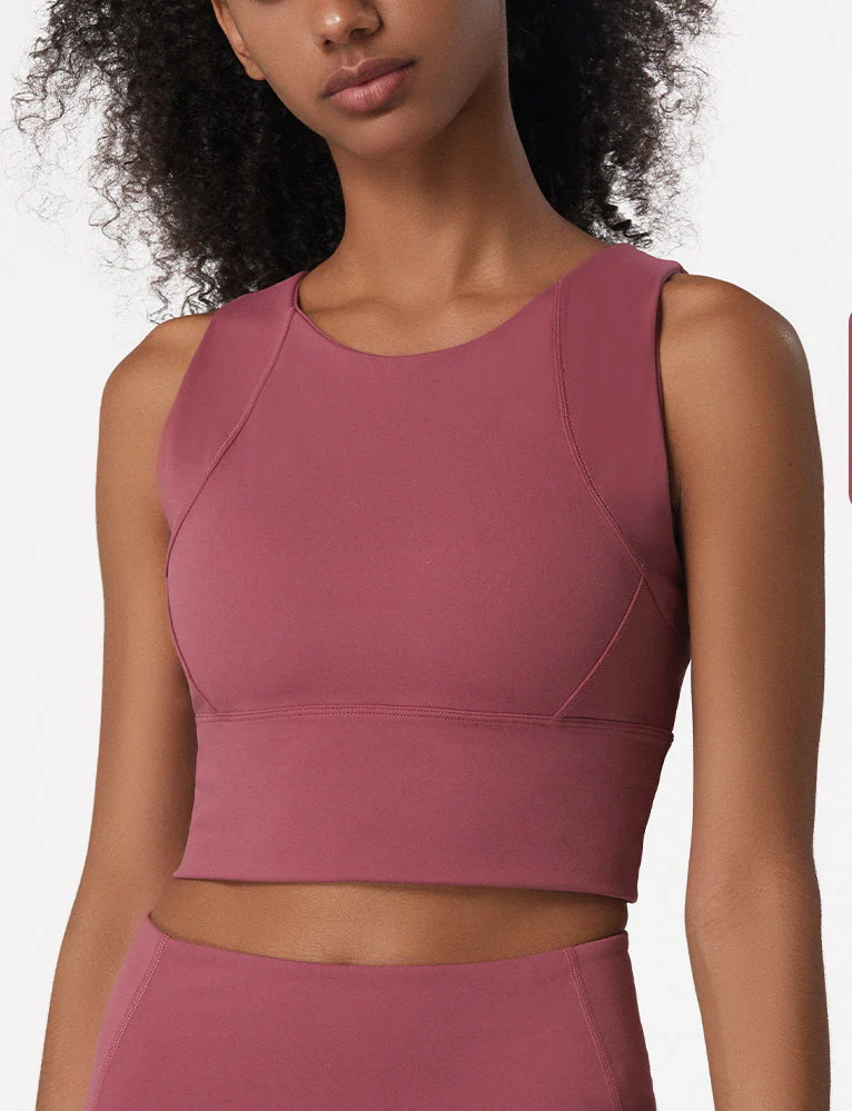 Sleeveless Cropped Tank Top - Image 6