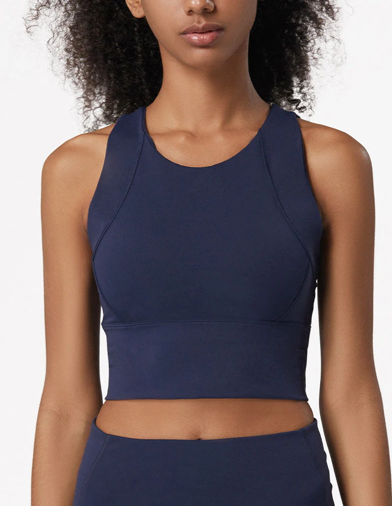Sleeveless Cropped Tank Top - Image 7