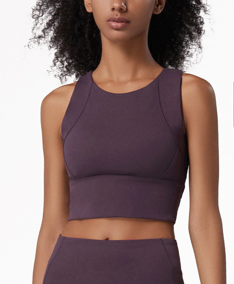 Sleeveless Cropped Tank Top - Image 9