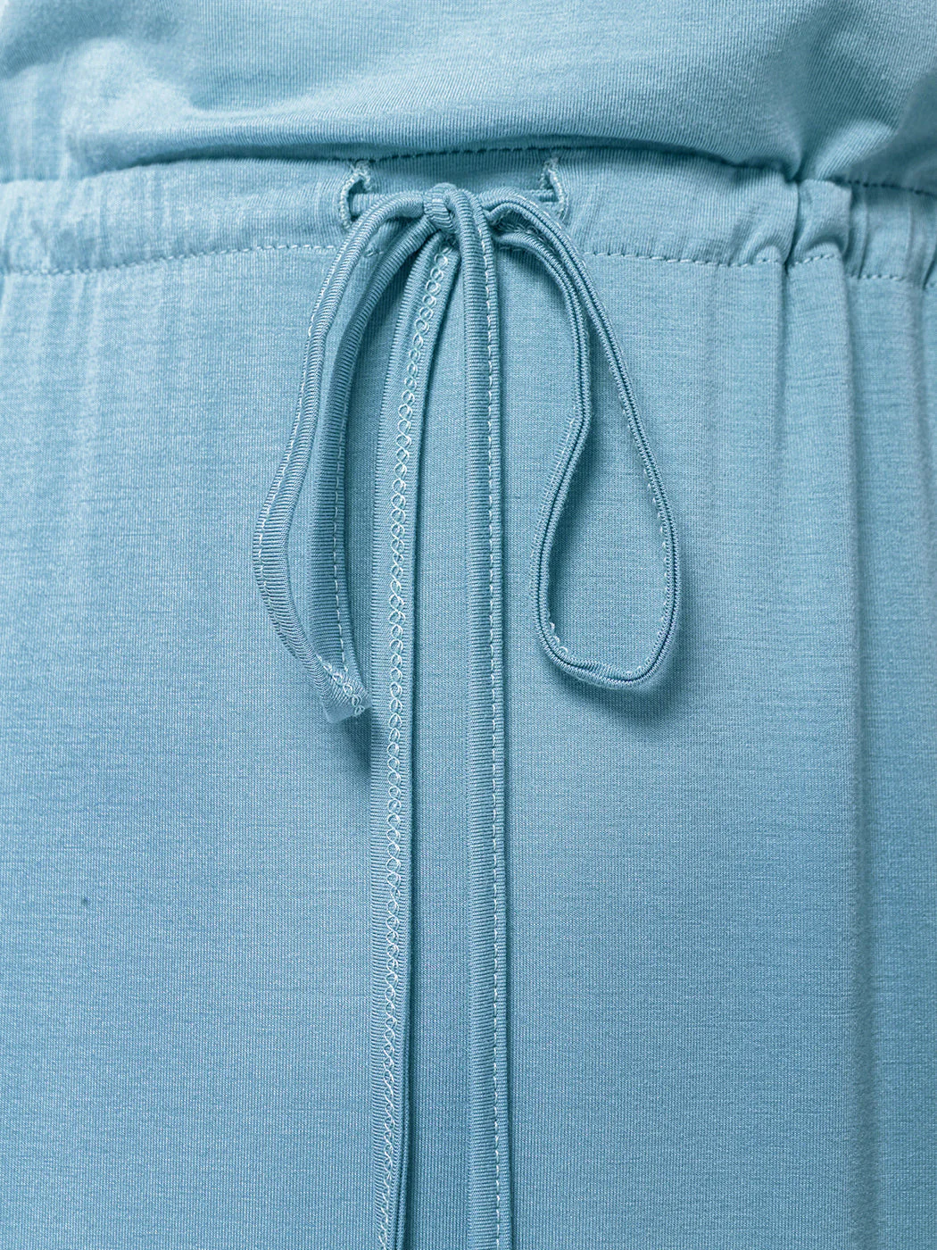 Sleeveless Maxi Length Drawstring Dress - Image 19
